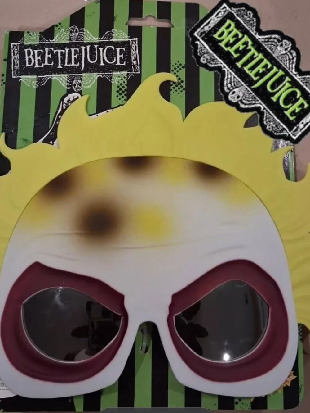 Beetlejuice Glasses